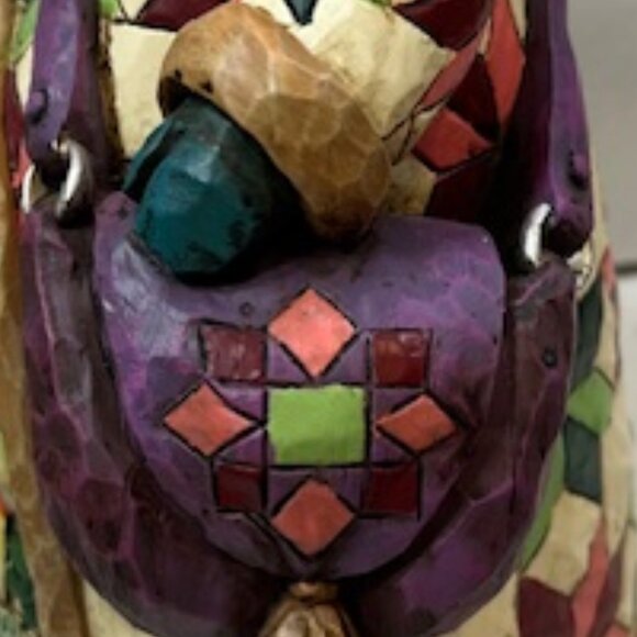 Jim Shore Tabletop Santa 2003 Figurine "O'er The Fields We Go" Sheep 10.5"x5" - Picture 8 of 16